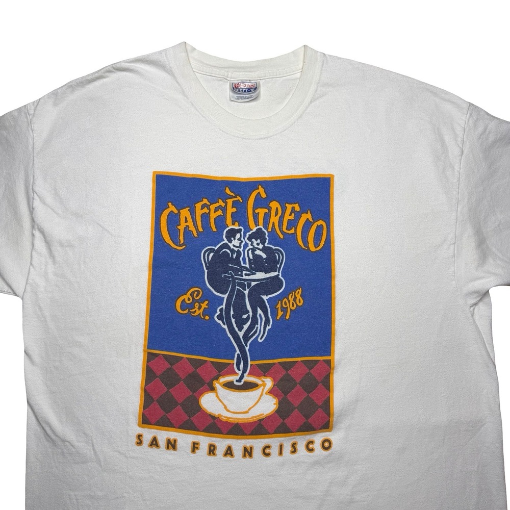Vintage Cafe Greco‎ San Francisco shirt